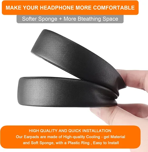 Miniatura 6 de GVOEARS - Almohadillas de repuesto para Corsair HS70 Pro, almohadillas de repuesto de gel de refrigeración para auriculares Corsair HS70 HS60 HS50