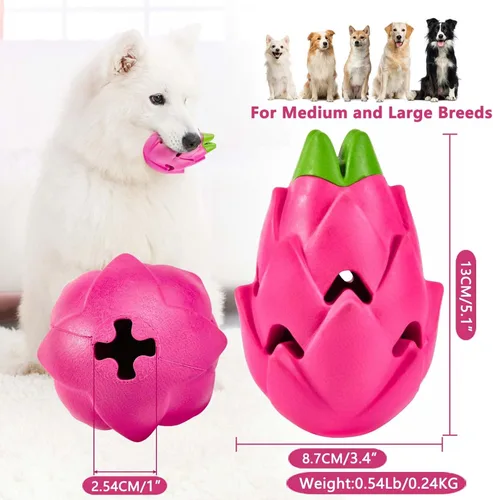 Miniatura 2 de AUSCAT Juguetes dispensadores de golosinas para perros, Dispensador de juguetes para perros de rompecabezas, Dispensador de golosinas para perros
