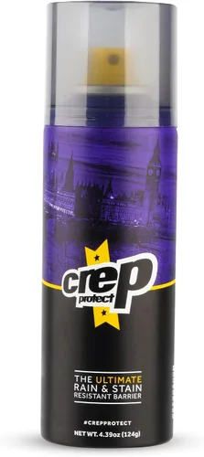 Crep Protect Spray protector de zapatos – Impermeable contra la lluvia y las manchas, nanoprotección para tenis, cuero, nobuck, gamuza y lona