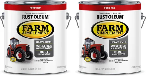 Miniatura 35 de Rust-Oleum 280131-6PK Pintura en aerosol para granjas e implementos, 12 onzas líquidas, color azul Ford, paquete de 6 Ford azul