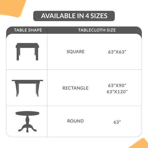 Miniatura 6 de CALICOT Mantel rectangular 100% algodón, 90 x 60 pulgadas, lavable y reutilizable, decorativo para comedor, cocina, granja, hogar, fiesta, banquetes
