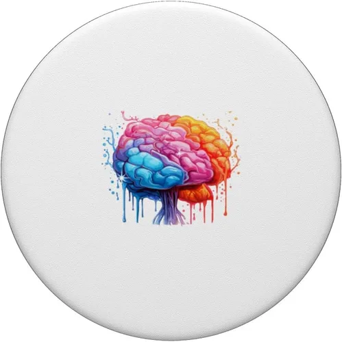 Miniatura 3 de My Brain Wants Books Quiet Reading Lovers Bookworm Book Nerd PopSockets Standard PopGrip