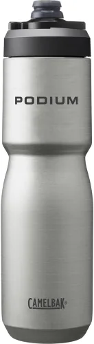 CamelBak Podium - Botella de agua para bicicleta de acero inoxidable con aislamiento, 22oz