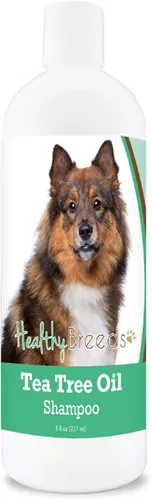 Miniatura 47 de Healthy Breeds Doberman Pinscher Champú de aceite de árbol de té, formulado para piel seca e irritada, reduce la caspa, aroma a gaulteria, 8 onzas