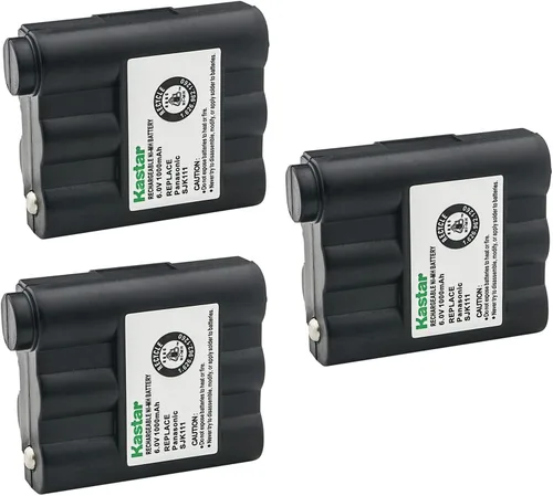 Miniatura 6 de Kastar Paquete de 1 batería de radio bidireccional Ni-MH 6V 1000mAh repuesto para Midland BATT5R, BATT-5R, AVP-7, AVP7, HH54, HH54VP, HH54VP2