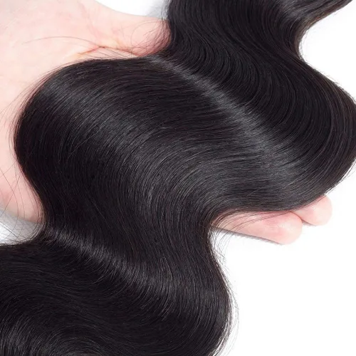 Miniatura 5 de Cirvty - Manojos de cabello humano brasileño ondulado 12A, 24, 26, 28 pulgadas, 100% tejido virgen sin procesar, 3 manojos de cabello humano