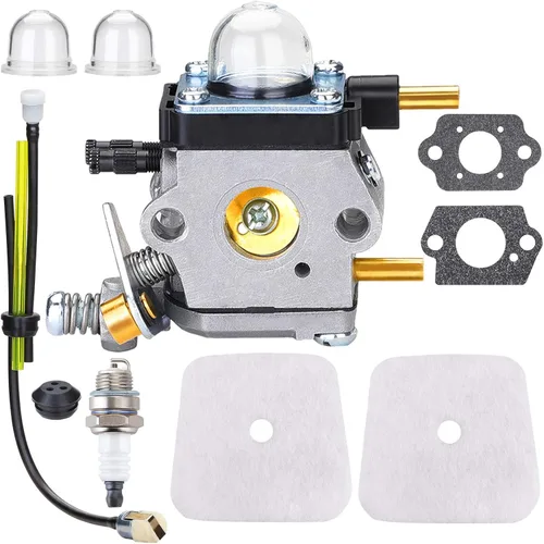HOODELL Carburador C1U-K82 C1U-K54A, para Mantis Tiller 7222 7222M 7225 7920, Echo TC-210 HC-1500, Carburador Cultivador Premium, Kit de