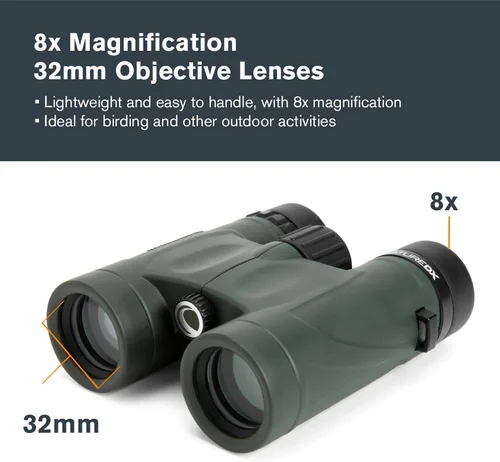 Miniatura 2 de Binoculares Nature DX, de Celestron 71328, color verde militar