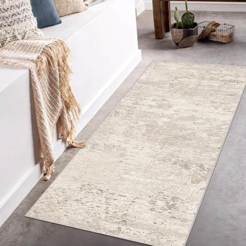 Miniatura 44 de Art&Tuft Alfombra de Pasillo 2x10 - Alfombras de Pasillo Lavables, Alfombra de Pasillo Antideslizante para Pasillo, Textura de Rayas de Pelo Alto