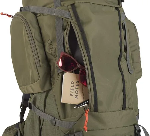 Miniatura 6 de Kelty Coyote - Mochila de 60 a 105 litros, para hombre y mujer (actualización 2020) - Mochila de senderismo, mochilero, mochila de viaje, Burnt Olive