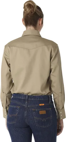 Miniatura 2 de Wrangler Riggs Workwear FR - Camisa de trabajo de manga larga resistente al fuego para mujer