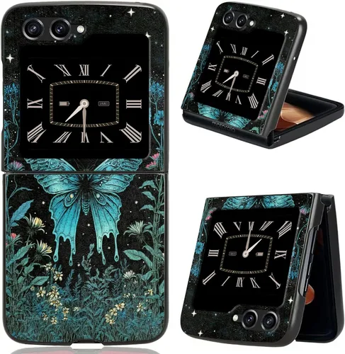 Miniatura 8 de Rossy Funda para teléfono Samsung Galaxy Z Flip 5 para Samsung Z Flip 5 5G (2023) con versículo de la Biblia 1-37, patrón cristiano para mujeres