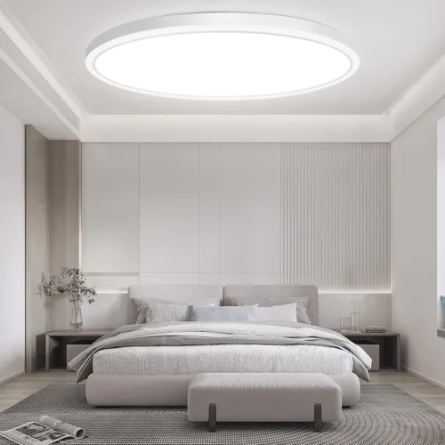 Miniatura 21 de Lámpara LED de techo de montaje al ras, equivalente a 100W, lámpara de techo empotrada moderna para cocina 5000K luz blanca diurna 15W 1200Lm 7