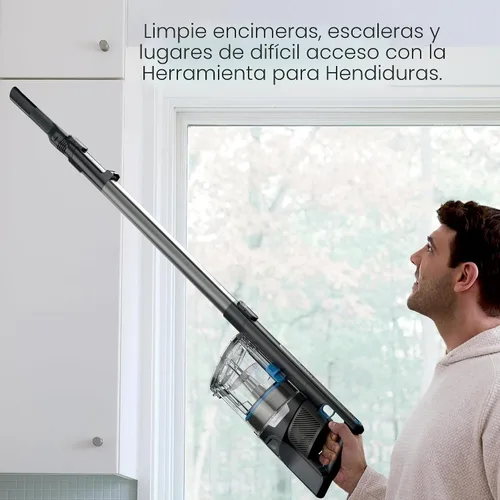 Miniatura 8 de Aspiradora inalámbrica Shark PowerPro Reveal Plus, tecnología FloorDetect y Dirt-Reveal, filtro HEPA, para alfombra y suelo duro, recargable
