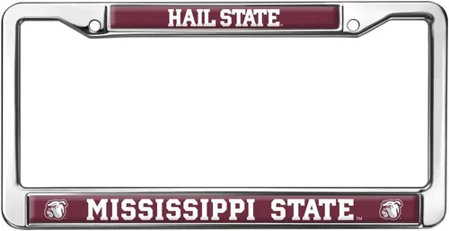 Miniatura 320 de Texas A&M University - Texarkana Mascot - Marco de metal estándar para placa de matrícula de tamaño completo