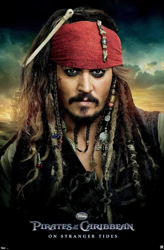 Trends International Disney Pirates of the Caribbean: On Stranger Tides - Póster de pared de una hoja, 22.375 x 34 pulgadas, versión premium sin