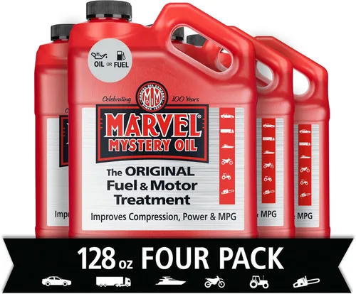 Marvel Mystery Oil MM14R-4PK - 1 galón (paquete de 4)
