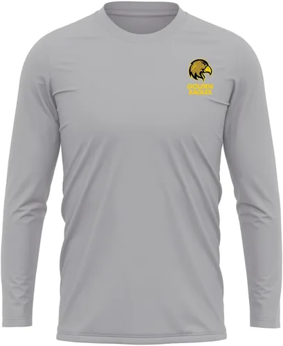 Miniatura 24 de Camisa deportiva de manga larga oficial de la NCAA Collegiate para hombre, con logotipo en el pecho izquierdo, colección Athletic Heather