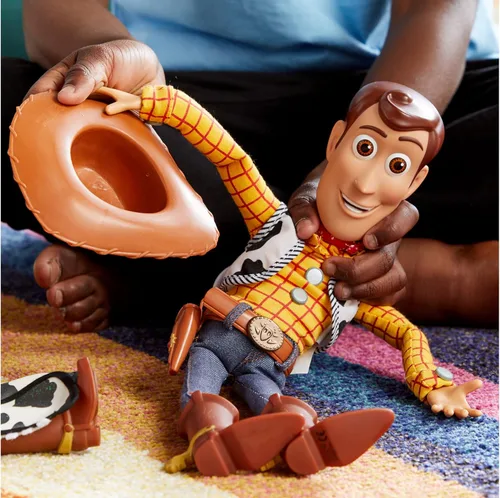 Miniatura 2 de Disney Woody Interactive Talking Figura de acción – Toy Story 4 – 15 pulgadas