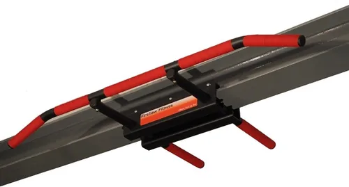 Miniatura 6 de Firstlaw Fitness - Límite de peso de 600 libras - Barra de dominadas I-Beam - Barra larga con extremos doblados cinta de agarre fabricada