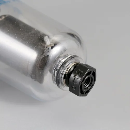 Miniatura 6 de C1.8C.027 1/4 "NPT Thread 26CFM Compresor de aire de drenaje automático comprimido en línea Separador de filtro de trampa de agua de humedad