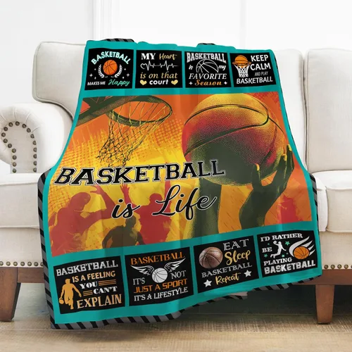 Miniatura 9 de Levens Manta de béisbol de 50 x 60 pulgadas, regalos de béisbol para niños y niñas de 8 a 12 años, regalo único para niños y hombres, gran regalo