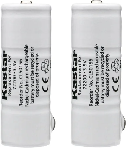 Miniatura 7 de Kastar Paquete de 1 batería Ni-CD de 3.5 V 750 mAh de repuesto para Welch Allyn 71670, 60835, 71000, 11720 11730, Otoscopio 20000, Otoscopio 71000