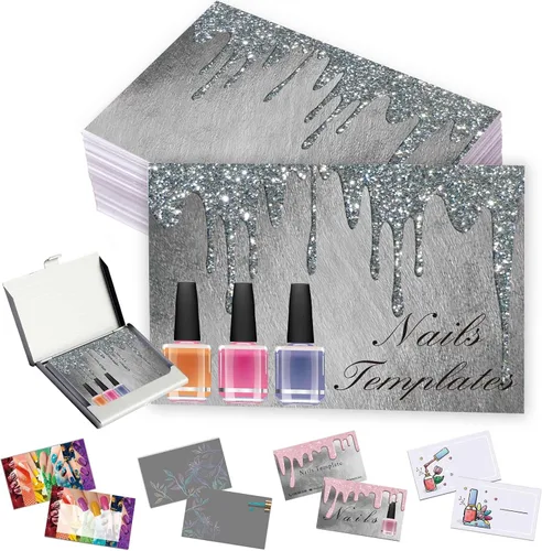 Miniatura 14 de Tarjetas de visita personalizadas con tu logotipo, tarjeta impresa personalizada para fotos de pequeñas empresas, parte delantera y trasera
