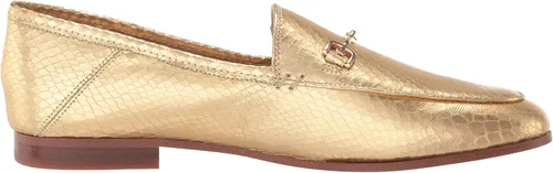 Miniatura 6 de Sam Edelman Mocasines Loraine para mujer, Oro Boa Metálico
