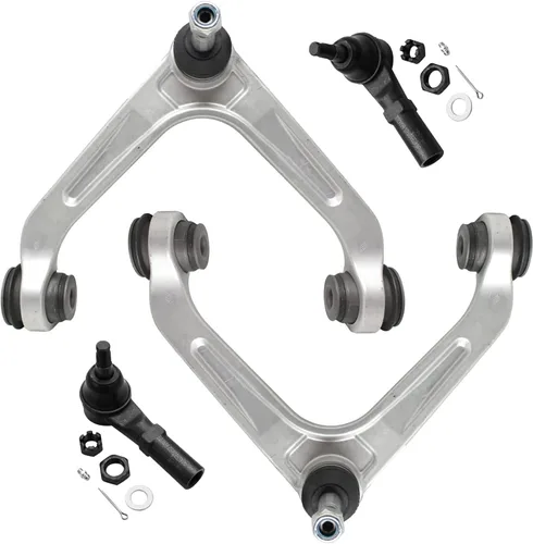 Miniatura 177 de Detroit Axle - Brazos de control superiores traseros para Chrysler 300 Dodge Challenger Charger Magnum, reemplazo del conjunto de brazos de control