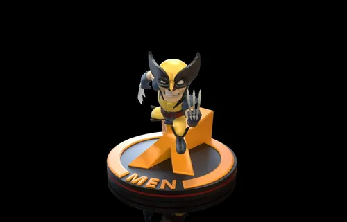 Miniatura 3 de Marvel's 80th: Wolverine Q-Fig Diorama Figura