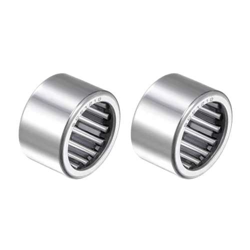 Miniatura 13 de uxcell Rodamientos de agujas SCE65 Diámetro de 3/8 pulgadas Diámetro 9/16 pulgadas OD 5/16 pulgadas de ancho de acero cromado extremo abierto 2pcs