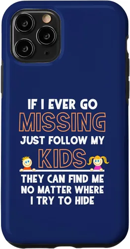 Miniatura 29 de If I Ever Go Missing Follow My Kids Funny Parenting Case for iPhone 17
