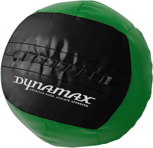 Miniatura 28 de Dynamax Standard Medicine Ball, 4–30 lb Soft Shell Wall Ball, 14-Inch Weighted Exercise Ball for Strength Training, Core Workouts, Conditioning &