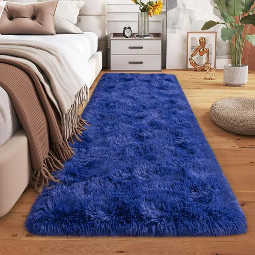 Miniatura 39 de Dssimo - Alfombra superesponjosa para la habitación, alfombra de área moderna, pequeña, suave y acogedora de felpa para niños, niñas y adolescentes