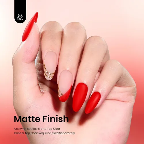 Miniatura 5 de Beetles - Esmalte de uñas en gel, 1 unidad de 0.51 onzas fluidas (15ml), extracción por remojo, arte de uñas, estética de manicura, bricolaje, C