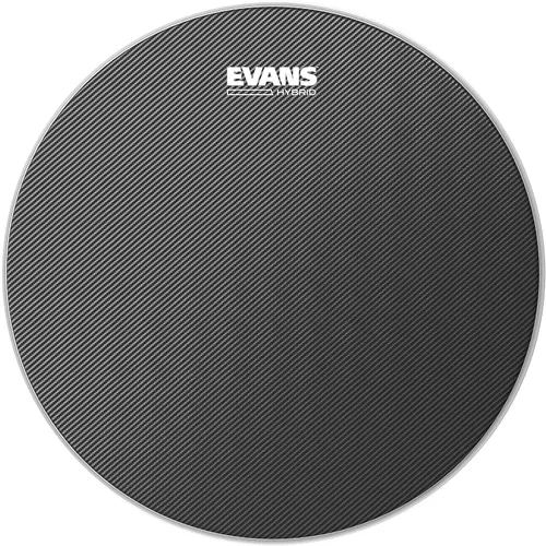 Miniatura 6 de Evans Hybrid Drumhead - Cabezal de Tambor Redoblante de Marcha Híbrido - Para Sensibilidad, Rango Dinámico - Mejora la Proyección, Durabilidad