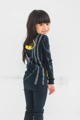 Miniatura 2 de DC Comics Justice League Robin - Conjunto de pijama para cosplay, camisa y pantalones, para niños pequeños y grandes