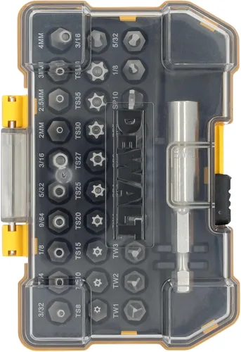 Miniatura 6 de DEWALT DWAX200 Juego de destornilladores de seguridad, 31 piezas (Paquete de 5)