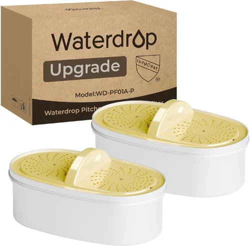 Waterdrop Upgrade Filtros de Reemplazo Certificados NSF 53 & 42 & 372, para Todas las Jarras y Dispensadores Waterdrop, Reduce Plomo, PFAS,