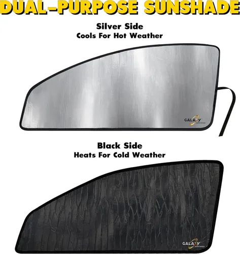 Miniatura 5 de Ventanas laterales de asiento delantero de ajuste personalizado (2 piezas) para Hyundai Santa Cruz SE SEL camión, 2022 2023 2024 2025, accesorios