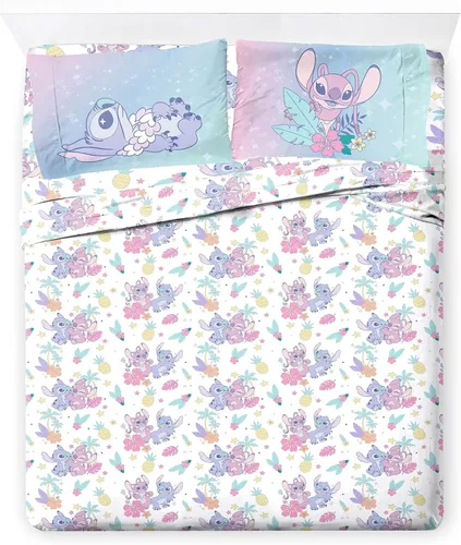 Miniatura 26 de Jay Franco - Juego de sábanas para niños con funda ajustada, sábanas planas y funda de almohada - Ropa de cama ultrasuave con funda de almohada