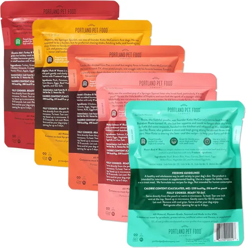 Miniatura 8 de Portland Pet Food Company Bolsas de comida fresca para perros, mezclas de grado humano y comidas húmedas para mascotas, cachorros y perros mayores