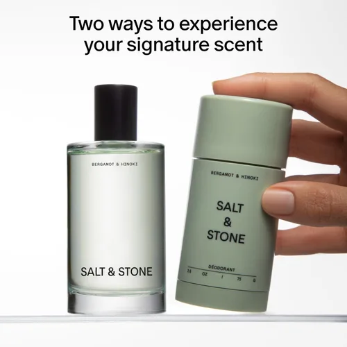 Miniatura 2 de Salt & Stone Signature Scent Duo Set Desodorante sin aluminio de 48 horas y bruma corporal hidratante Desodorante con infusión de cuidado