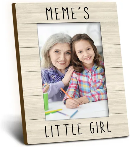 Miniatura 28 de Collar de Fotos Yiayia 4x6, Collar de Fotos de Madera Yiayia, Regalos de Navidad, Día de la Madre y Cumpleaños para Yiayias de su Nieta, Pequeños