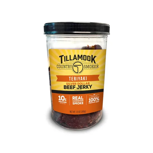 Miniatura 7 de Tillamook Country Smoker Cecina de Res Silver Dollar Ahumada con Madera Dura Real, Old Fashioned, 13 Onzas