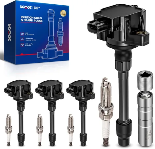 Miniatura 57 de Bobina de encendido KAX UF303 Paquete de 6 unidades Compatible con Trailblazer, Envoy XL, H3, Trailblazer EXT, Rainier, i-370, i-350, i-290, i-280