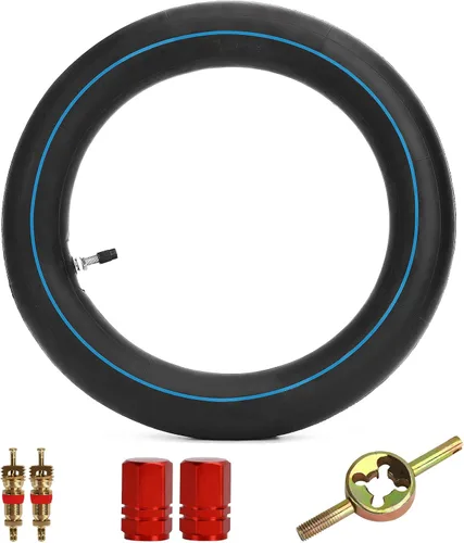 Tubo Interior de Neumático Resistente 90/100-14 para Motocicleta Pit Dirt Bike 3.00/3.50/4.10-14 Vástago TR4