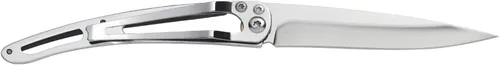 Miniatura 6 de deejo - Cuchillo de bolsillo plegable 37G con clip para cinturón - Diseño Café Racer, hoja de acero inoxidable de 3.7 pulgadas, mango de madera
