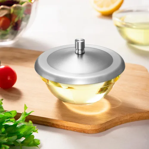 Miniatura 3 de Luxshiny 5 tapas de taza de acero inoxidable multiusos para tazas, sellos de bebidas a prueba de fugas para tazas de café, té, agua, tapa redonda